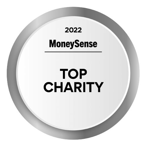 Top 10 International Impact Charity by Money Sense Magazine